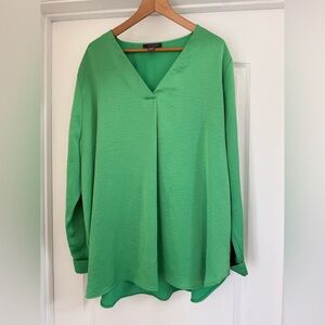 Primark Emerald Green V-Neck Blouse